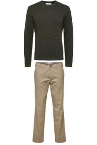 Cotton and chinos set