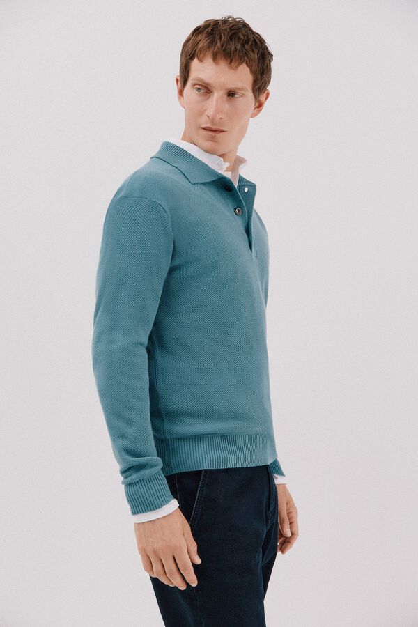 Chinos, sweater and lining set