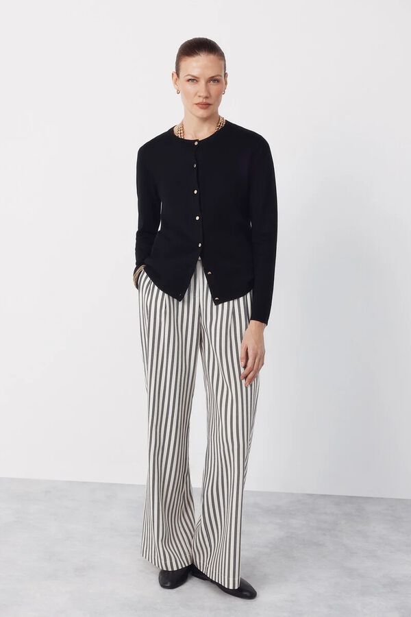 Conjunto de casaco e cal&ccedil;as