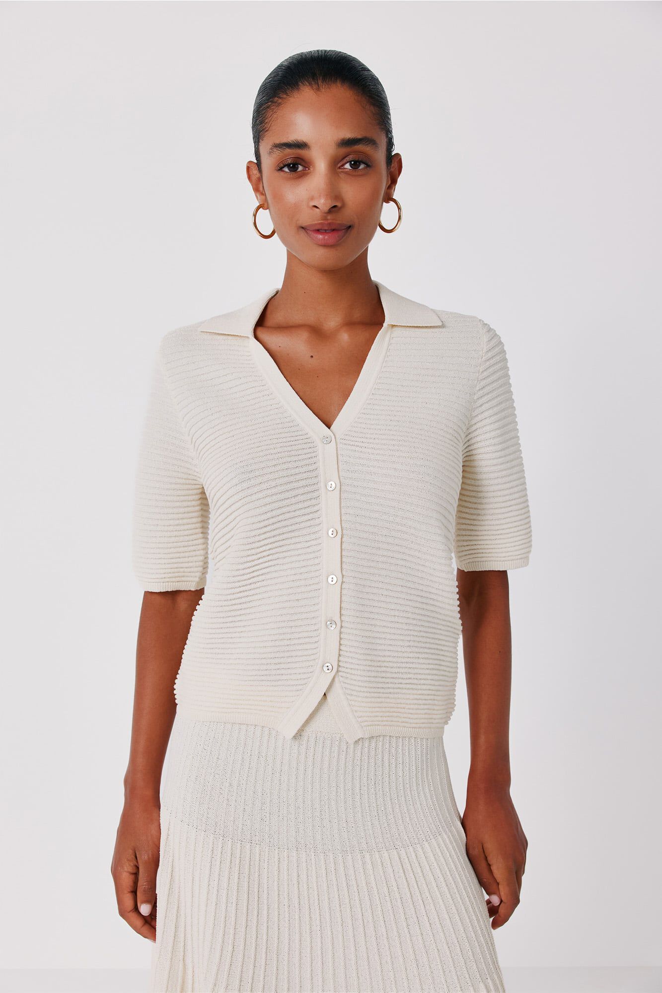 Jacket and skirt set