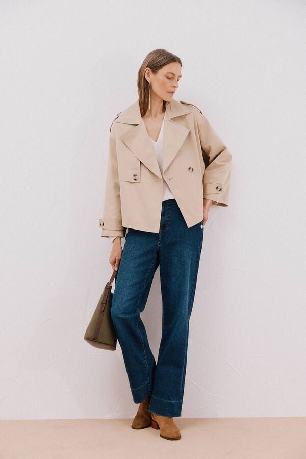 Buttons and coat set