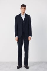 Gilet, trousers and blazer set