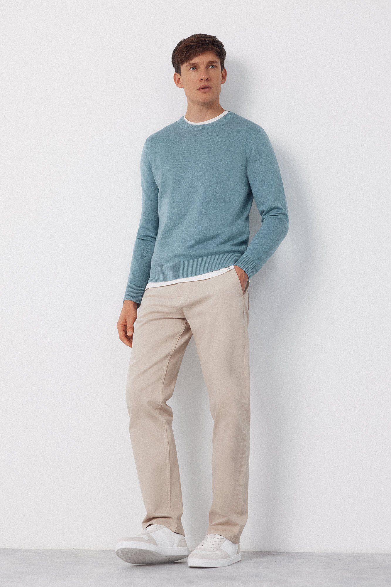 Jersey-Knit and trousers set