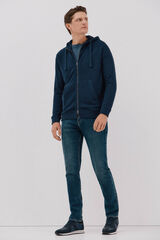 Jeans and cardigan set