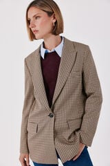Conjunto de jeans, camisola e blazer