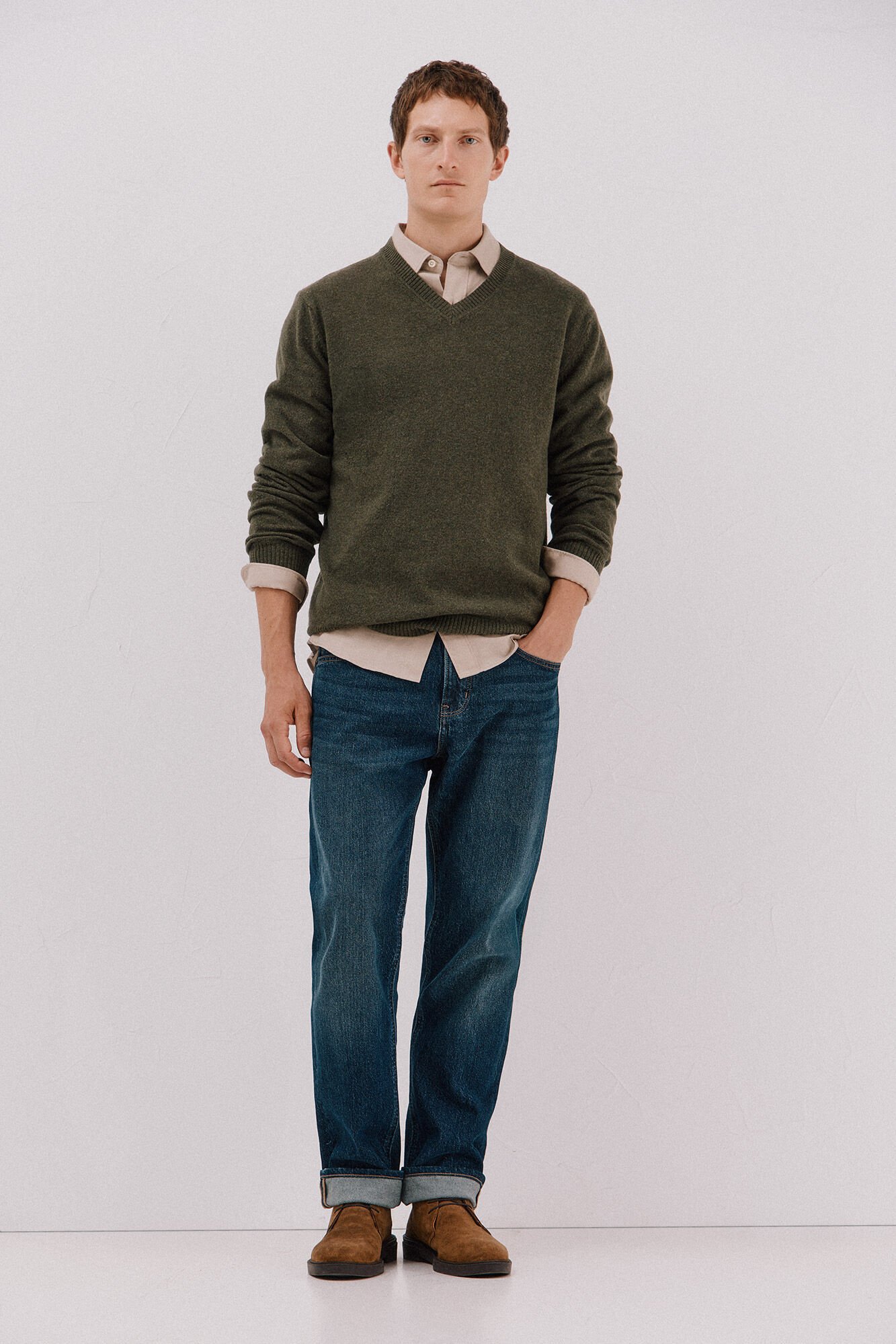 Jeans and sweater set