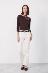 Bootcut, scarf and t-shirt set
