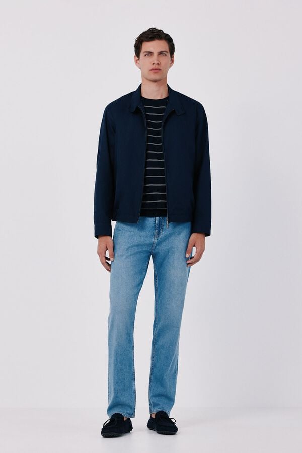 Jeans, jacket and t-shirt set