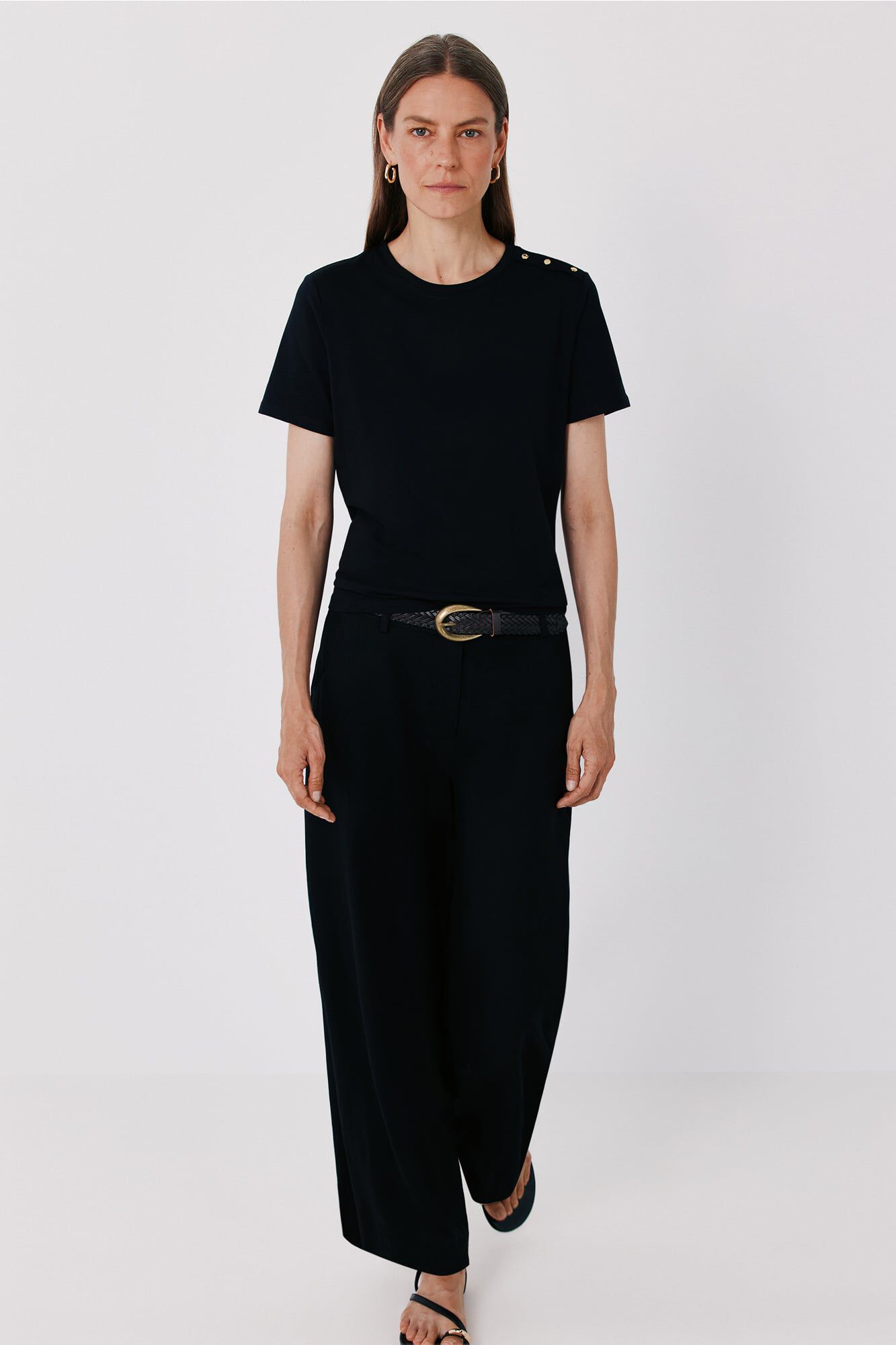Trousers and blouse set