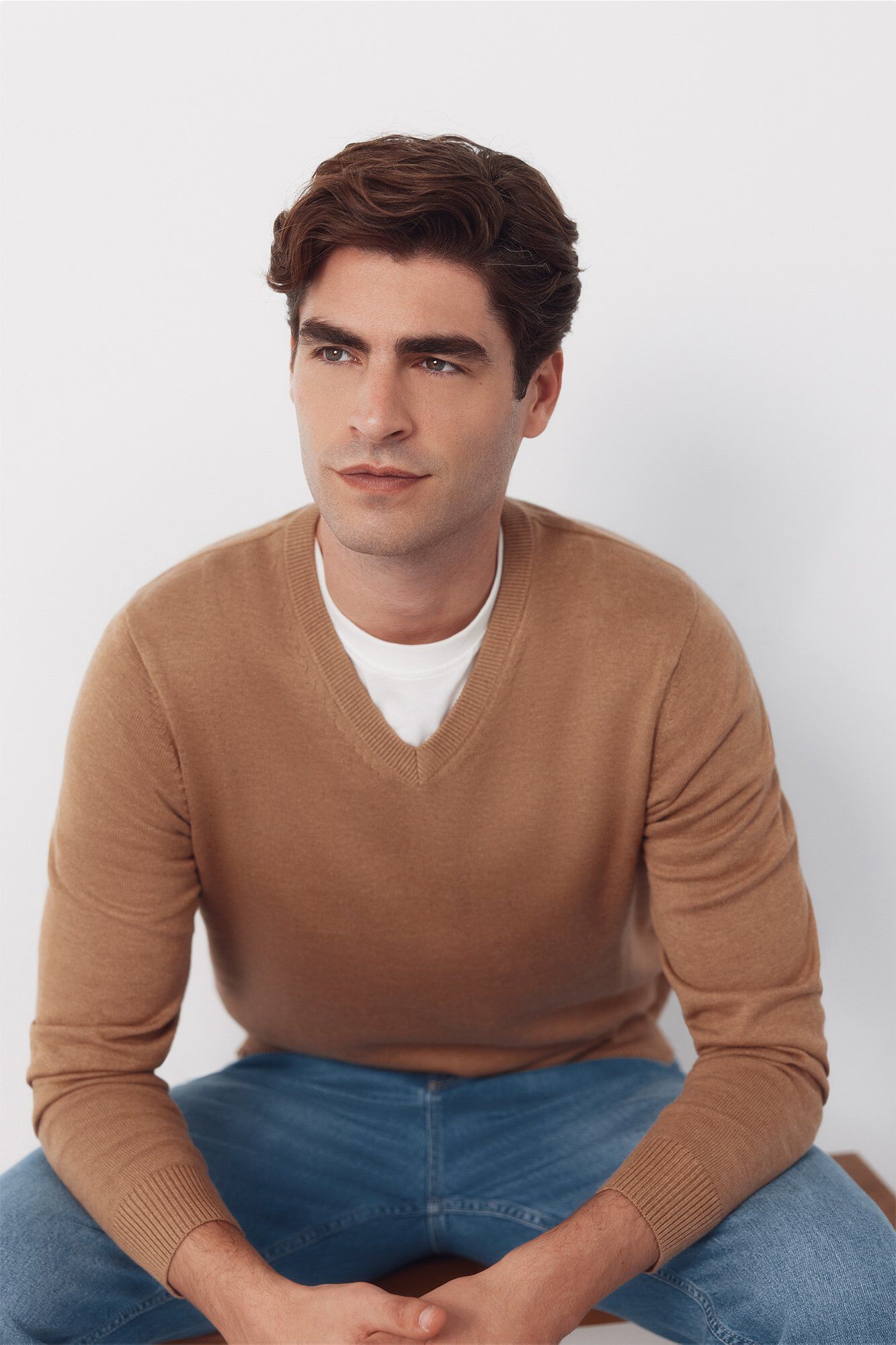 Jersey-Knit and jeans set