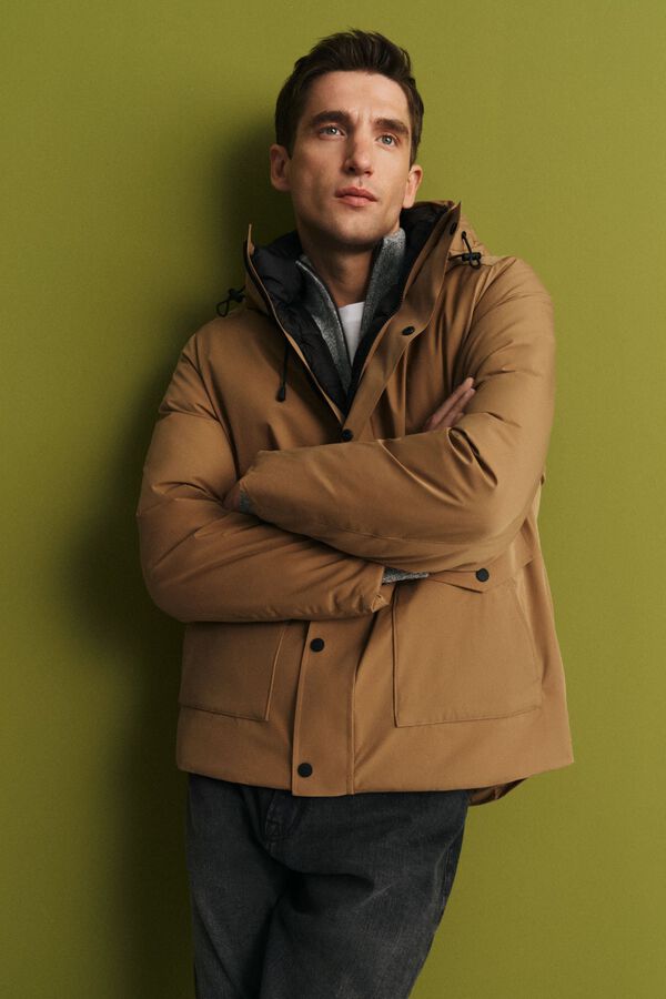 Trousers and parka set