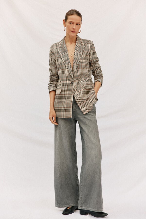 Jeans and blazer set