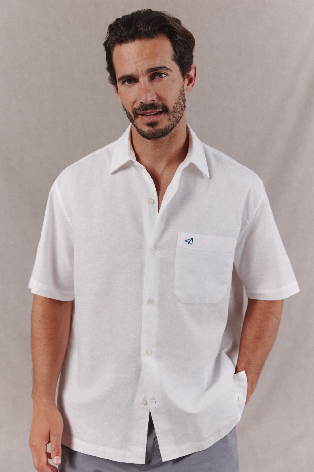 Conjunto de bermuda e camisa