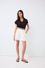 Blouse and shorts set