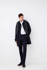 Chinos, trench and shirt set