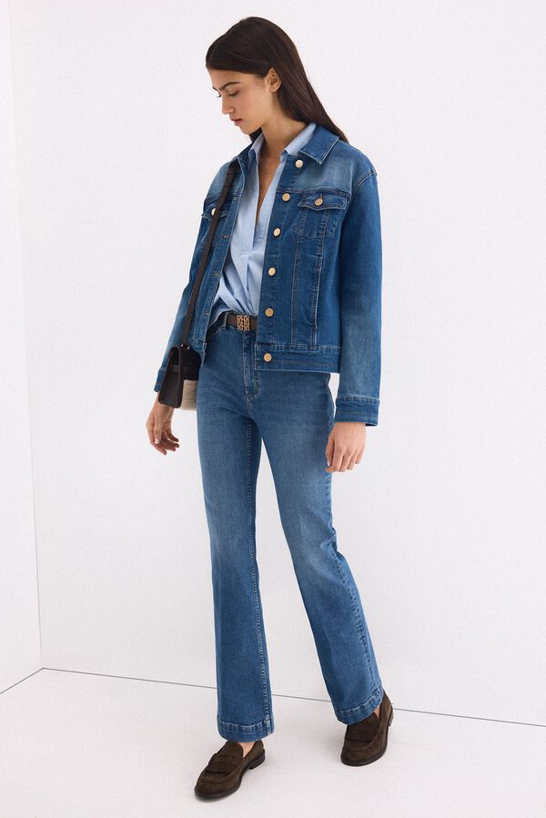 Conjunto de jeans y chaqueta