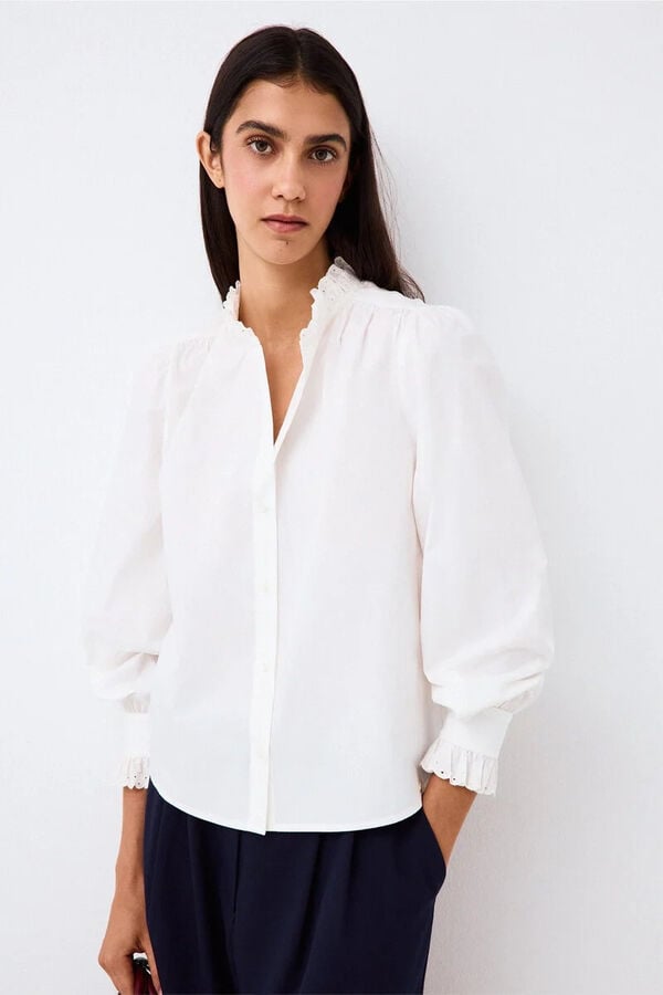 Pleats and shirt set