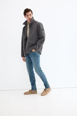 Jeans, shirt and jacket set