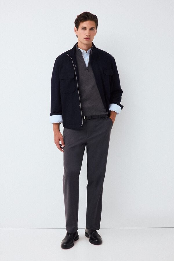 Jumper, gilet and waist set