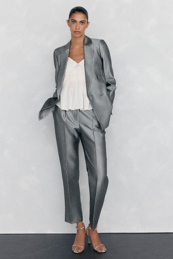 Pants and blazer set