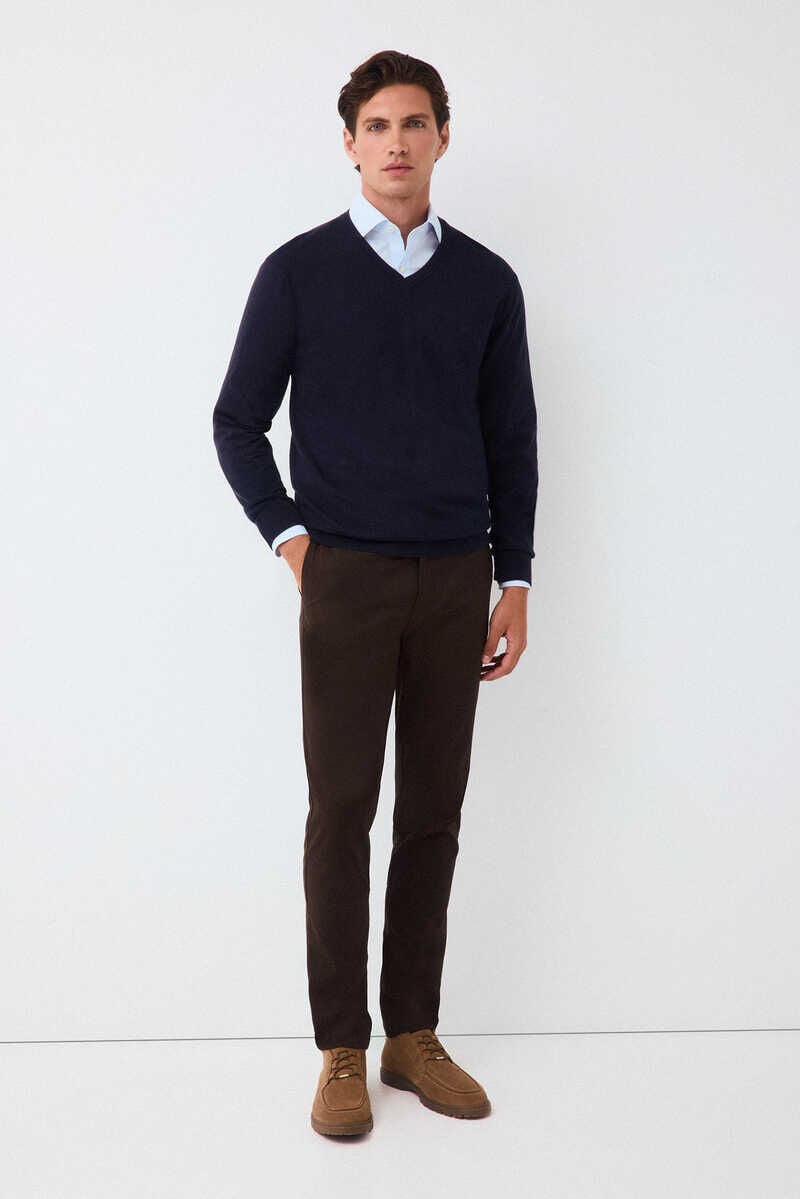 Jumper and chinos set