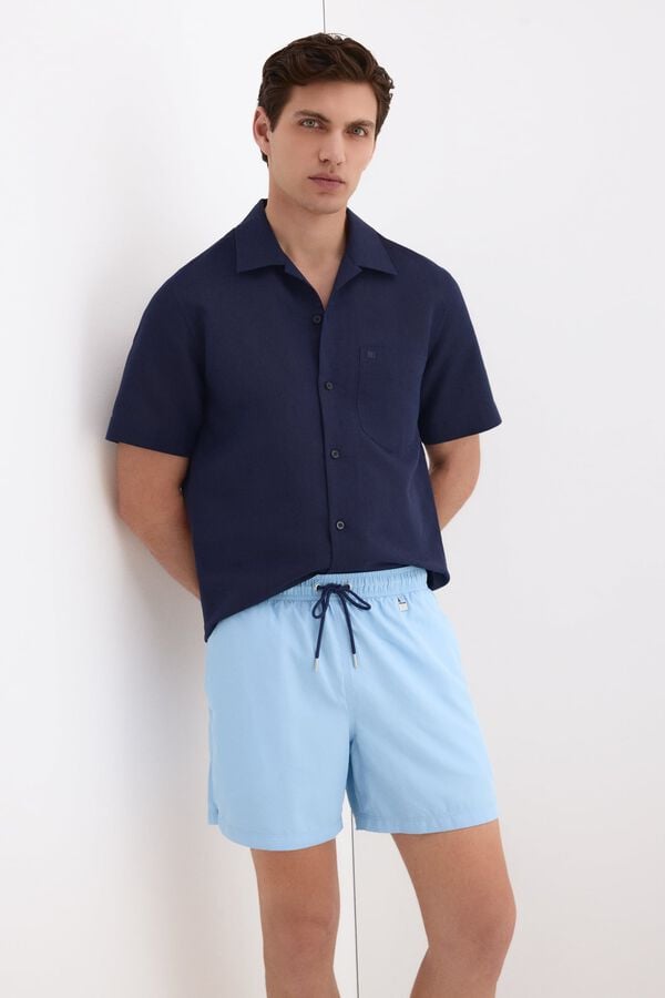Shirt and swimwear set