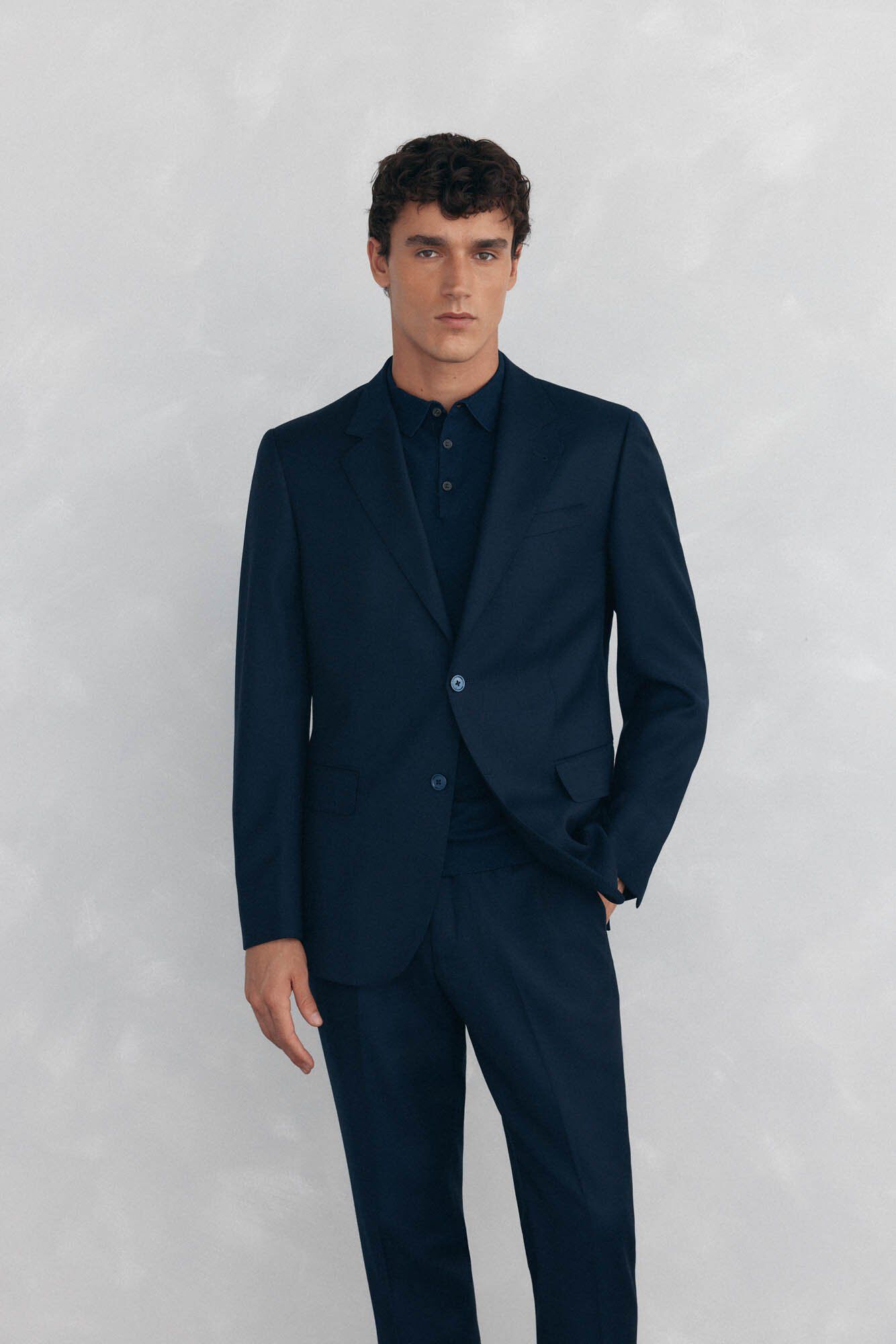 Blazer and trousers set