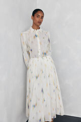 Skirt and blouse set