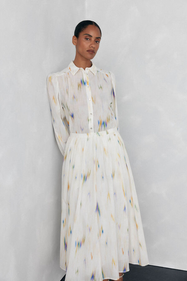 Skirt and blouse set