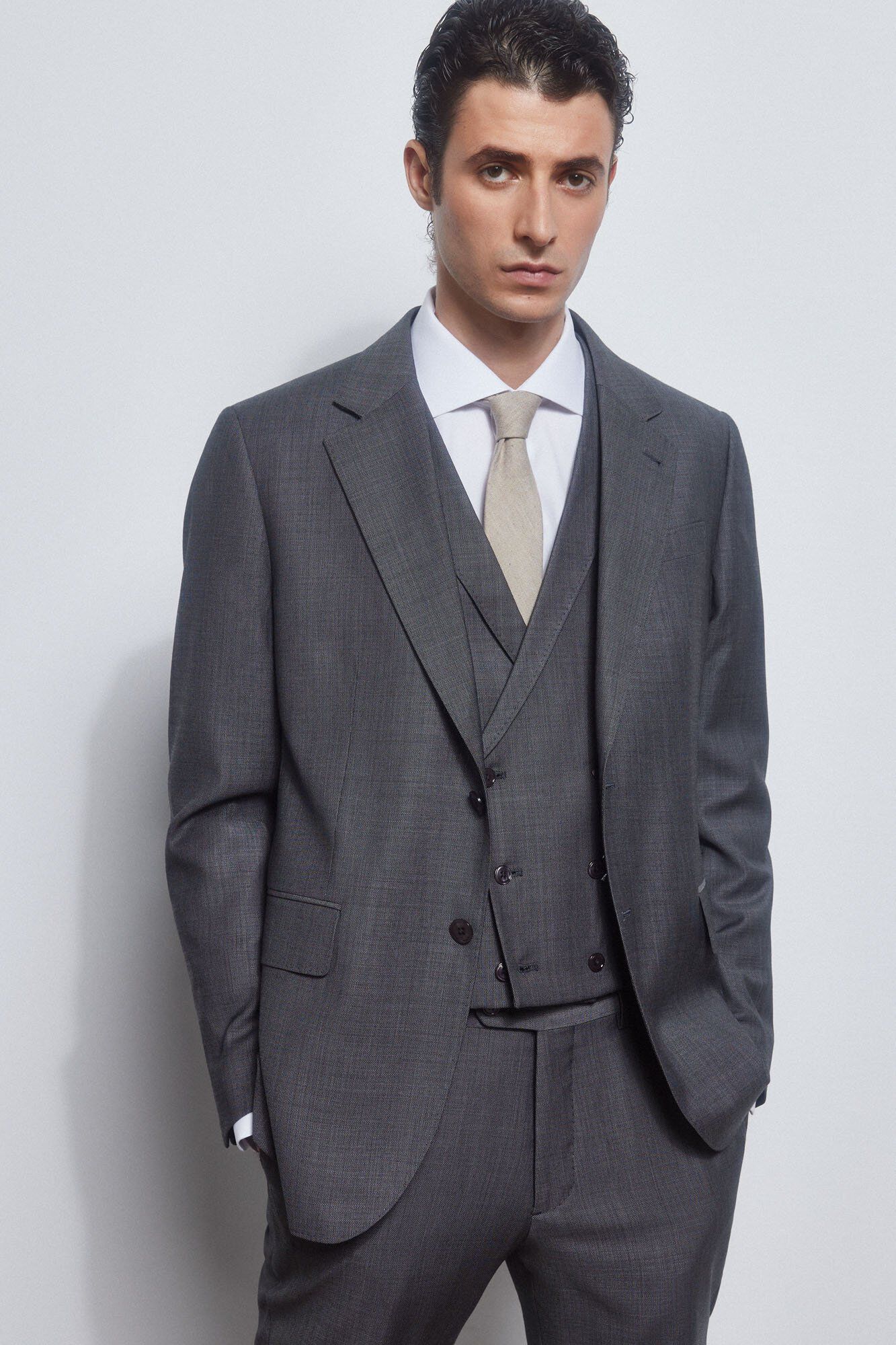 Ensemble americana chaleco et pantalon Offers on men s outfits Cortefiel