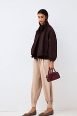 Pleats and jacket set
