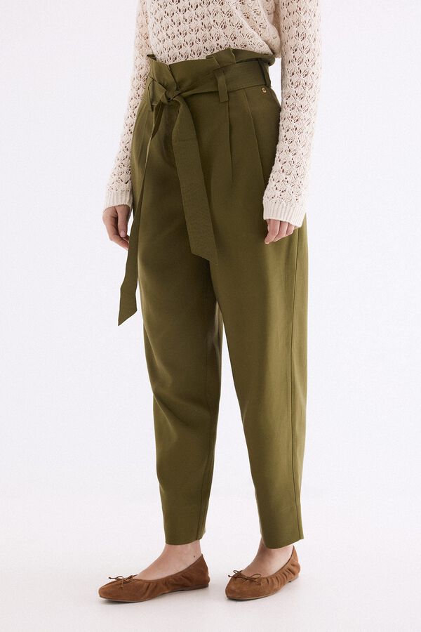 Trousers and blouse set