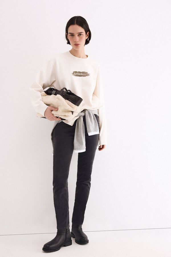 Sweatshirt, jacket and basic set