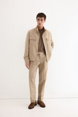 Trousers, t-shirt and jacket set