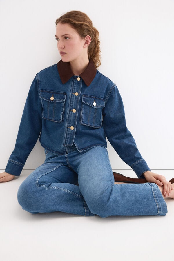 Conjunto de jeans y chaqueta