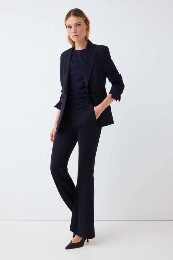 Trousers and blazer set