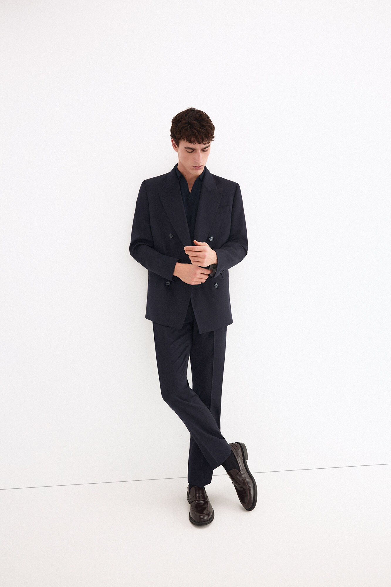 Trousers and blazer set