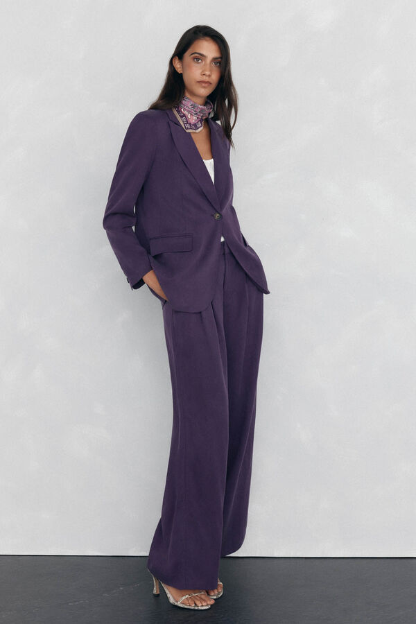 Trousers and blazer set