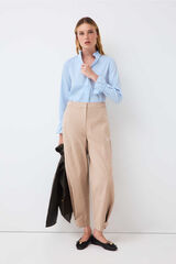 Pleats and shirt set