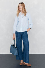 Jeans and blouse set