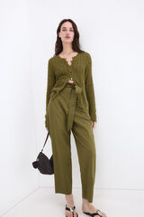 Conjunto de cal&ccedil;a e casaco