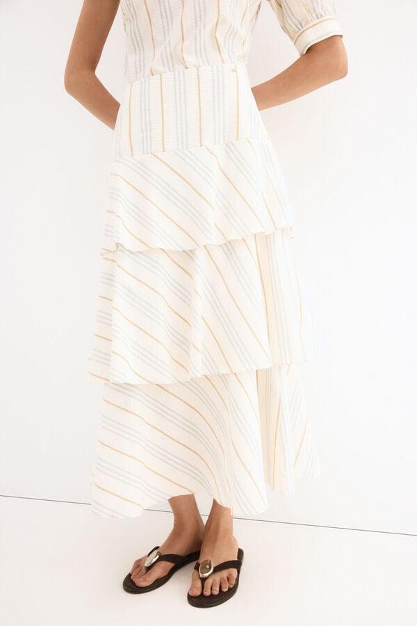 Top and skirt set