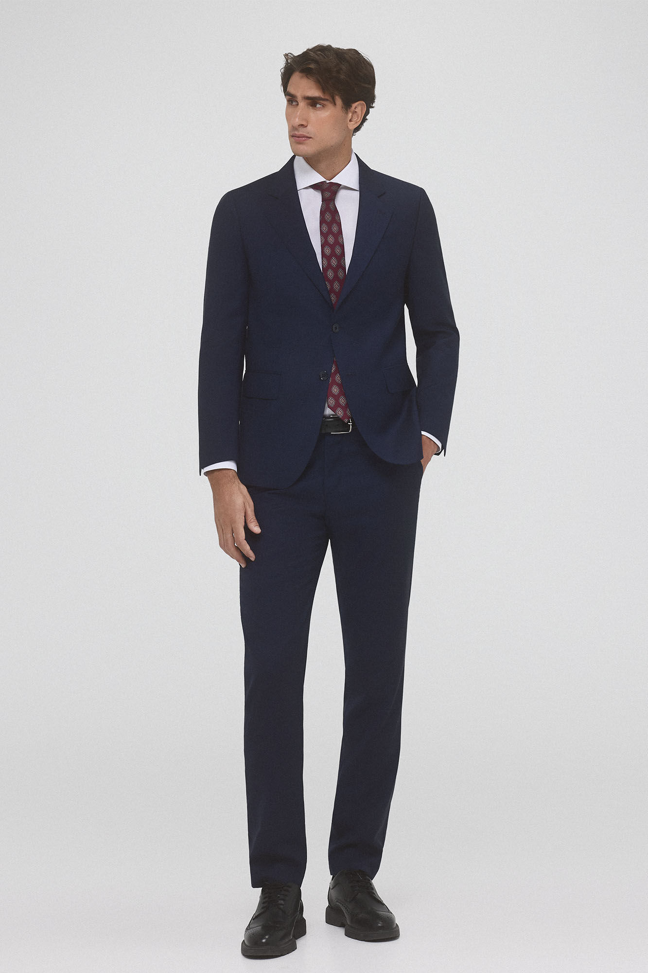 Tie shirt trousers and suit set