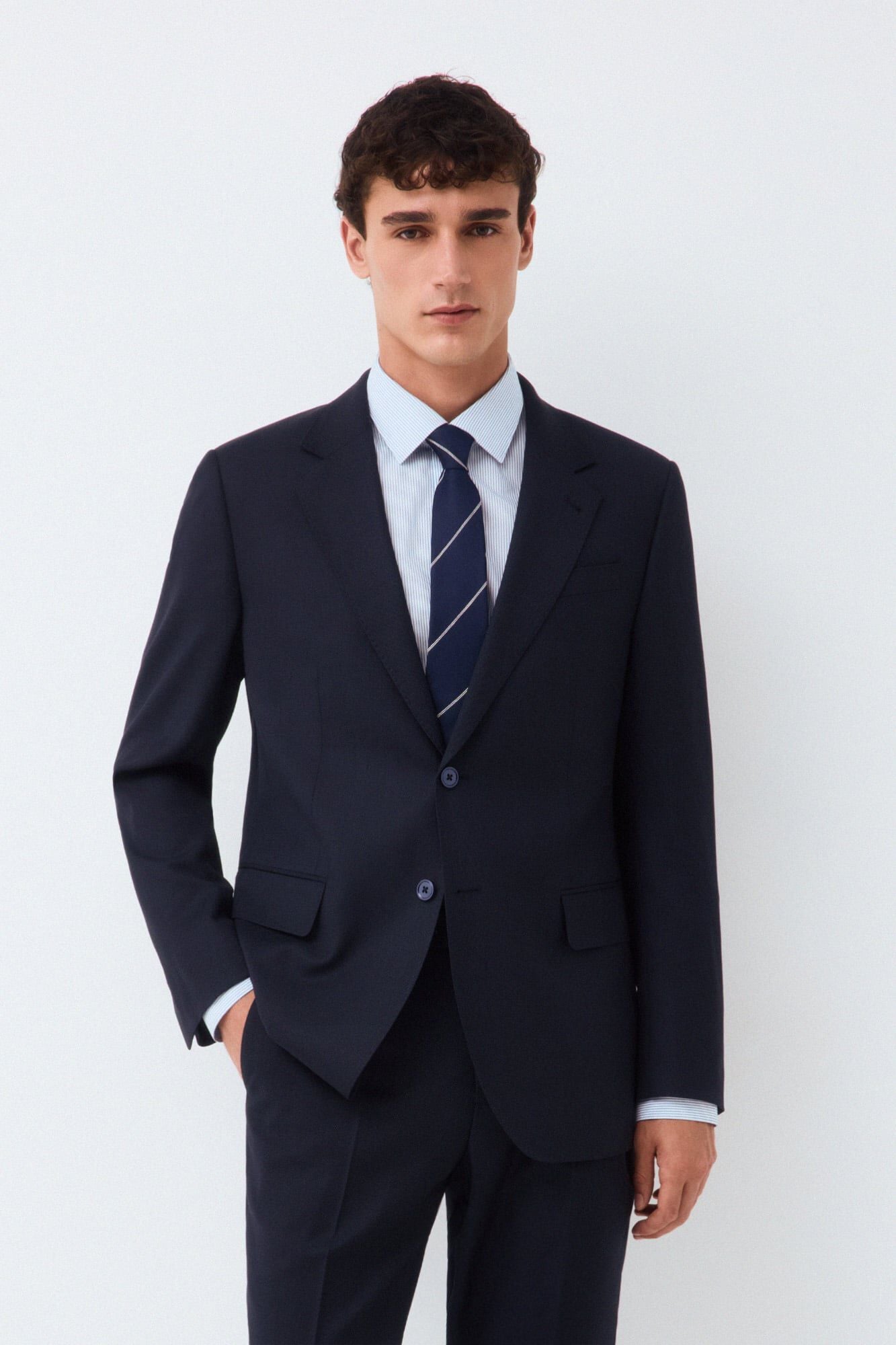Blazer and trousers set