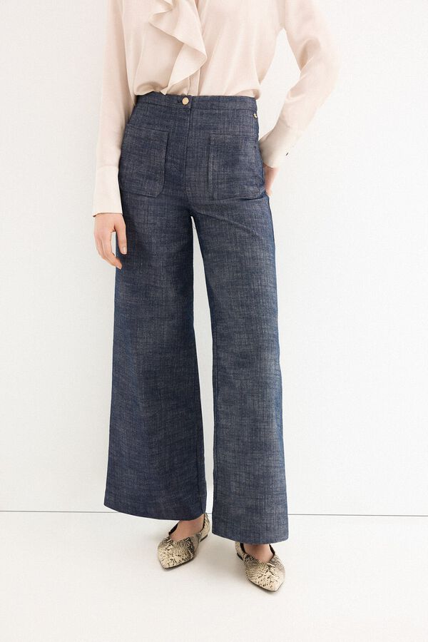 Trousers, blazer and shirt set