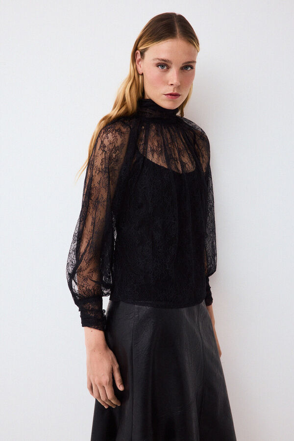 Skirt and blouse set