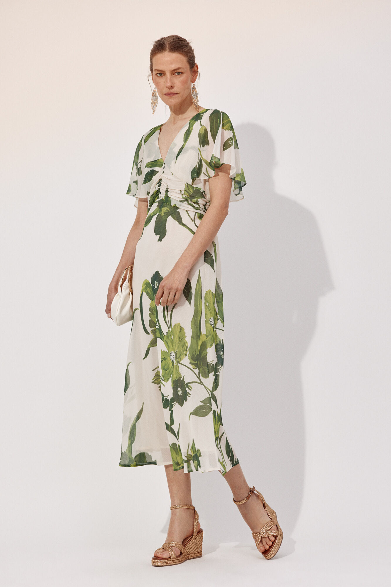 Conjunto de sandalia y vestido