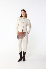 Conjunto de pantal&oacute;n, chaqueta e bota