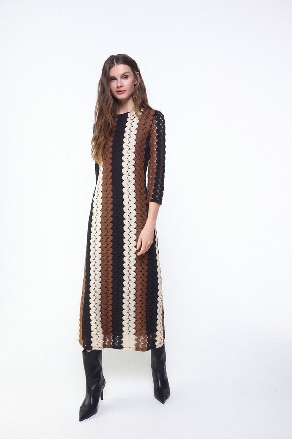 Conjunto de vestido e bota