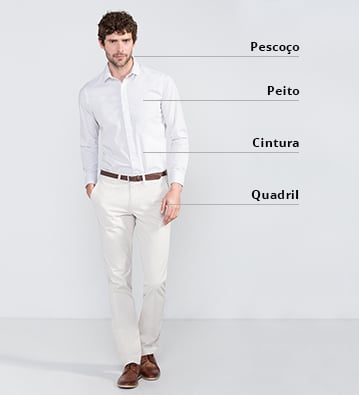 Size Guide Man Size Guide Man
